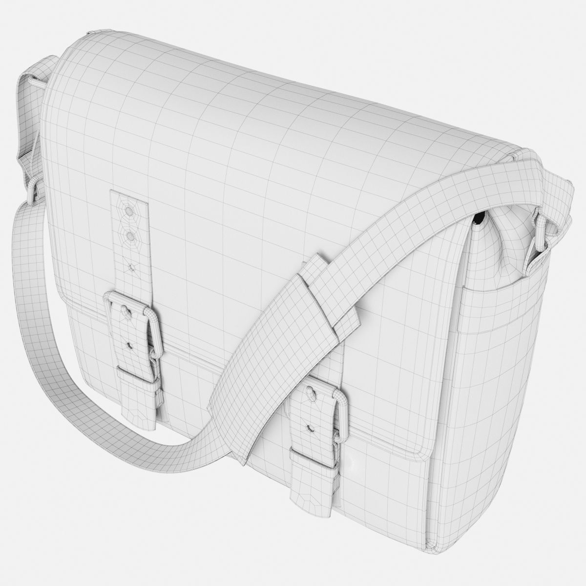 Shoulder Bag 3D model_6