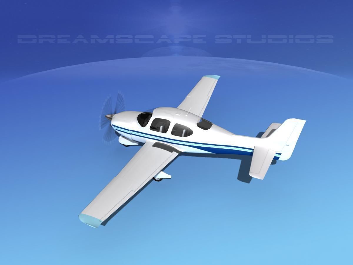 Cirrus SR22 V10 3D model_9
