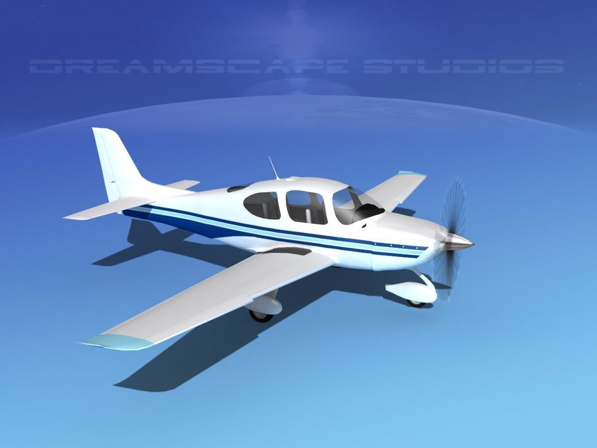Cirrus SR22 V10 3D model_3