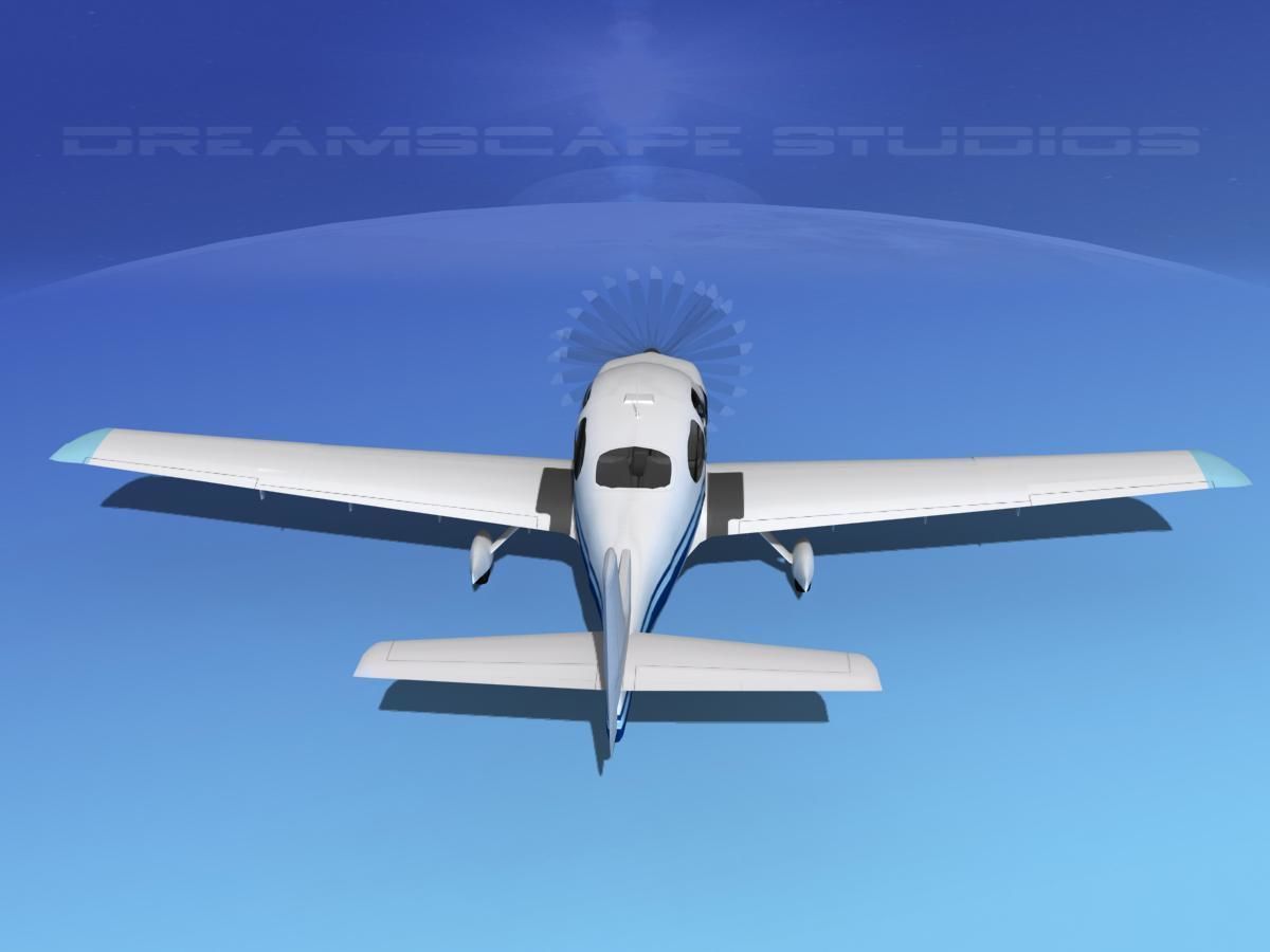 Cirrus SR22 V10 3D model_7