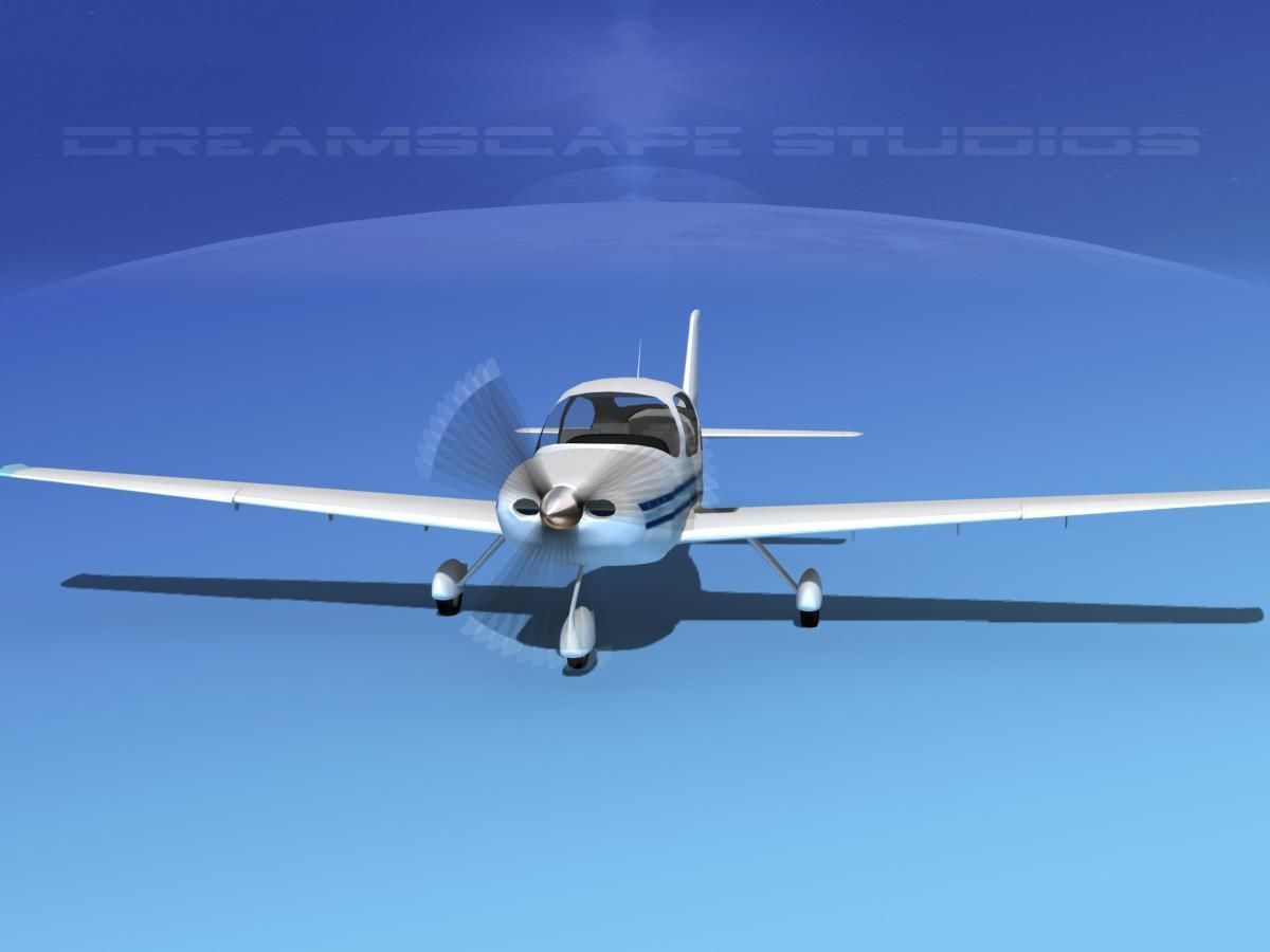 Cirrus SR22 V10 3D model_1