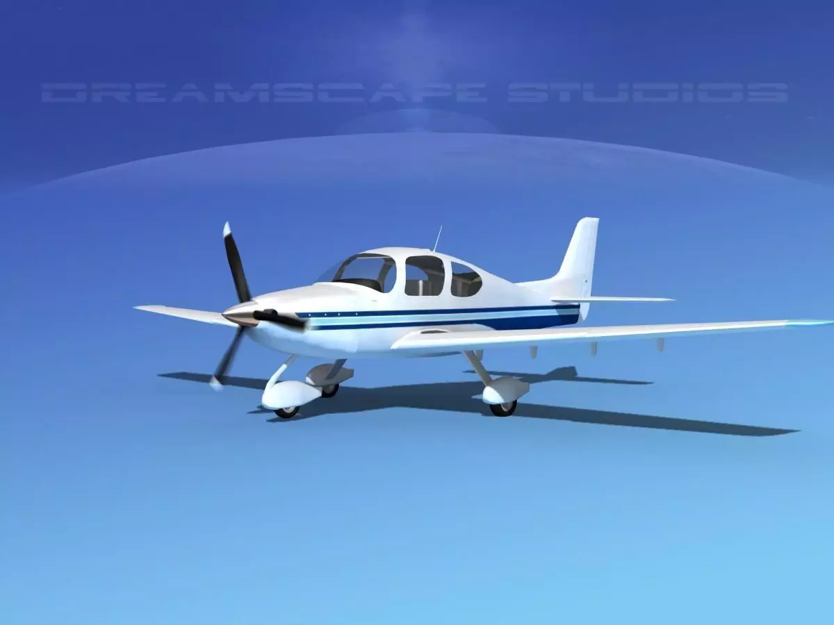 Cirrus SR22 V10 3D model_0