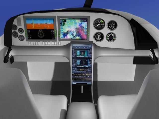 Cirrus SR22 V10 3D model_4