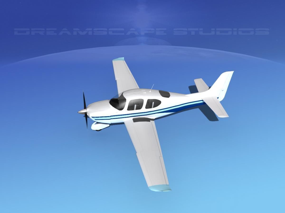 Cirrus SR22 V10 3D model_10