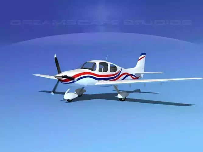Cirrus SR22 V11 3D model