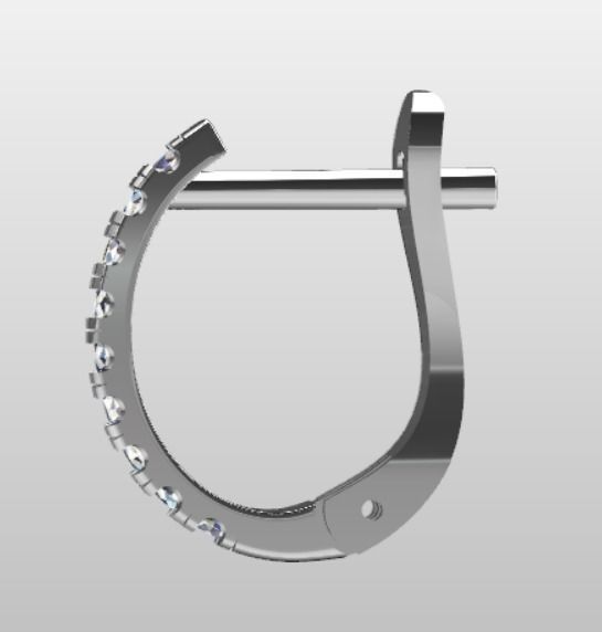 Earrings n 19 3D print model_20