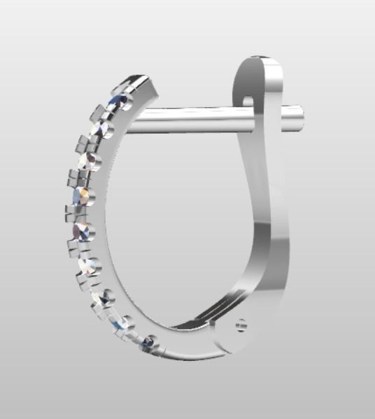 Earrings n 19 3D print model_18