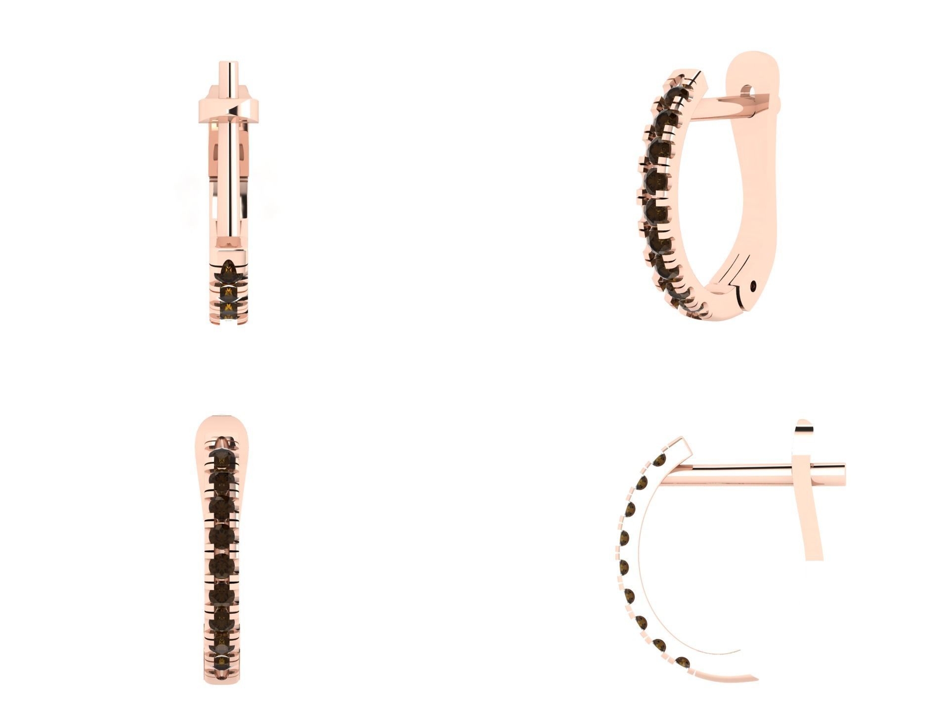 Earrings n 19 3D print model_4