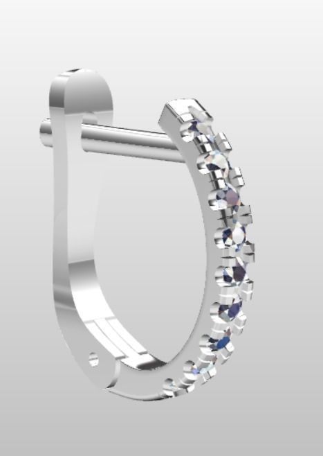 Earrings n 19 3D print model_14