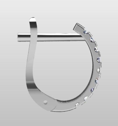 Earrings n 19 3D print model_16