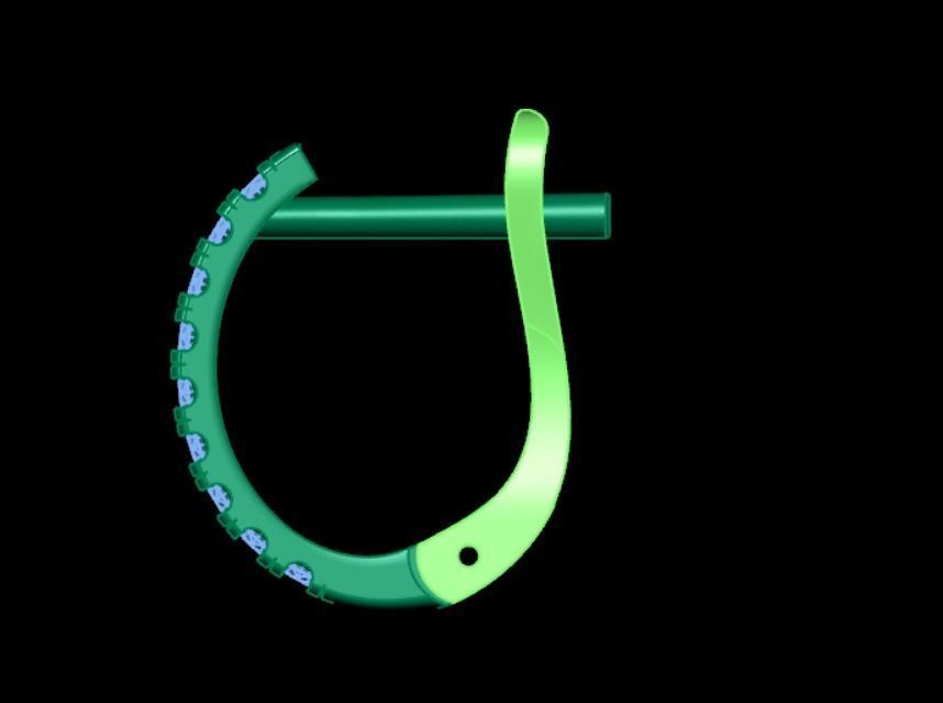 Earrings n 19 3D print model_8