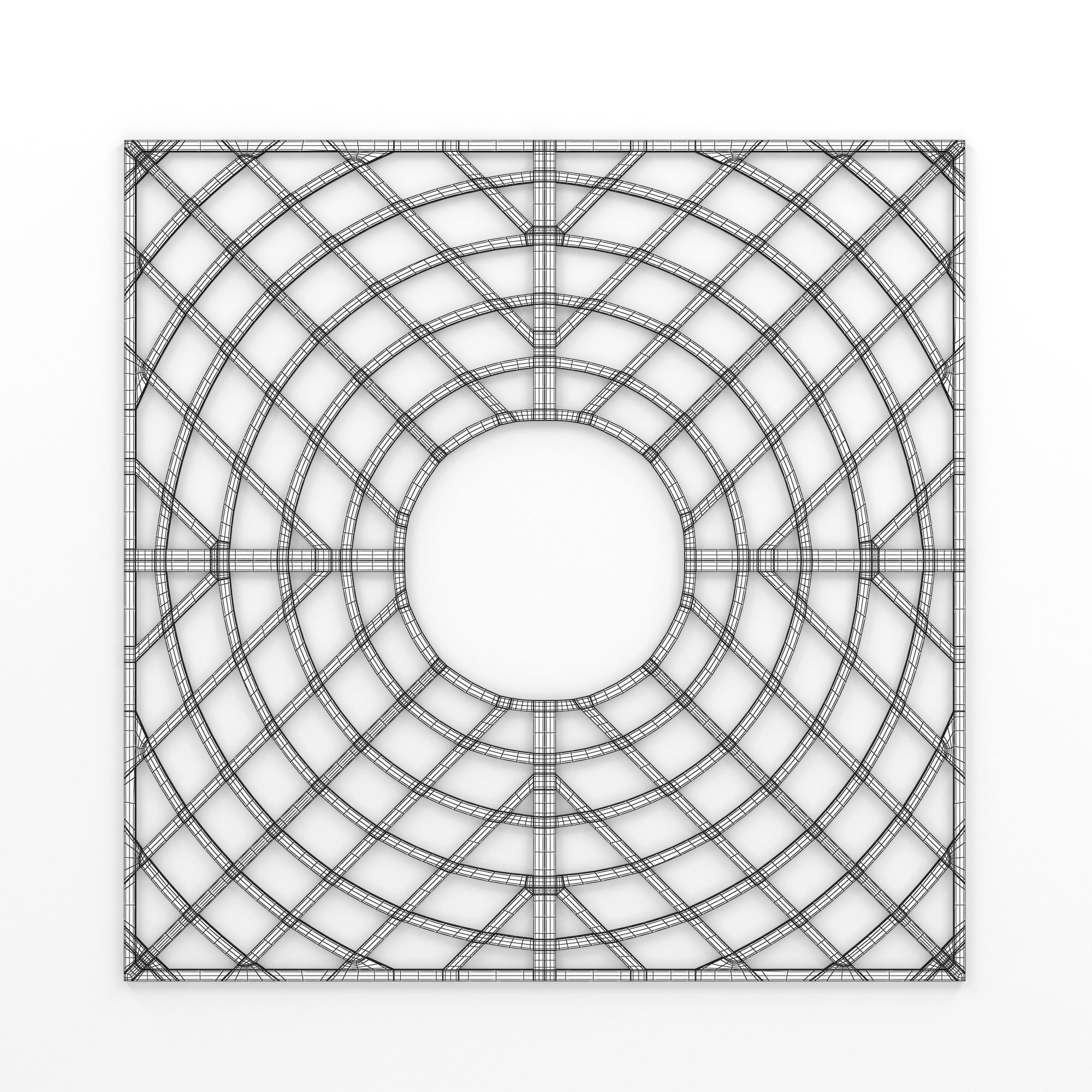 Littice tree 3D model_15