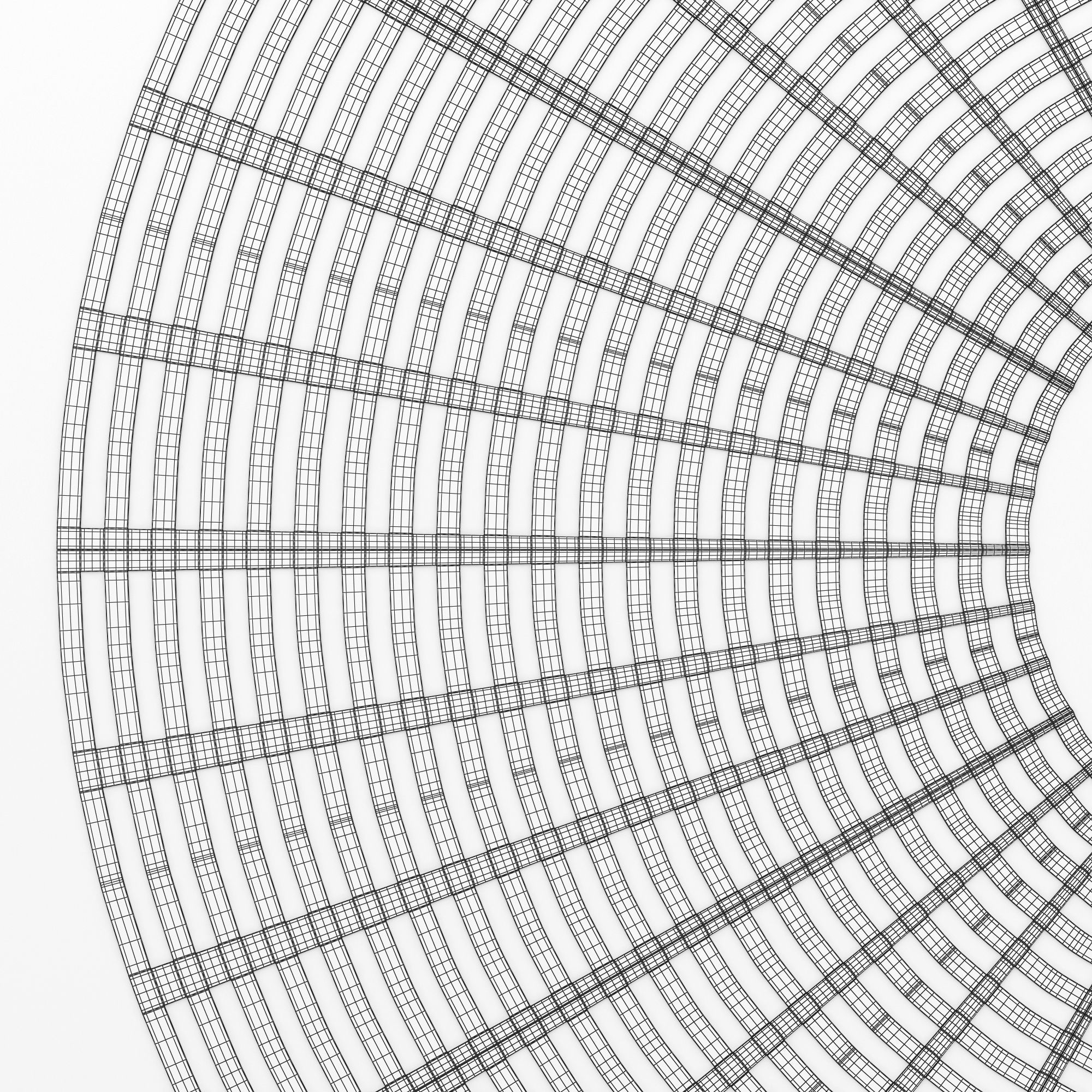 Littice tree 3D model_12