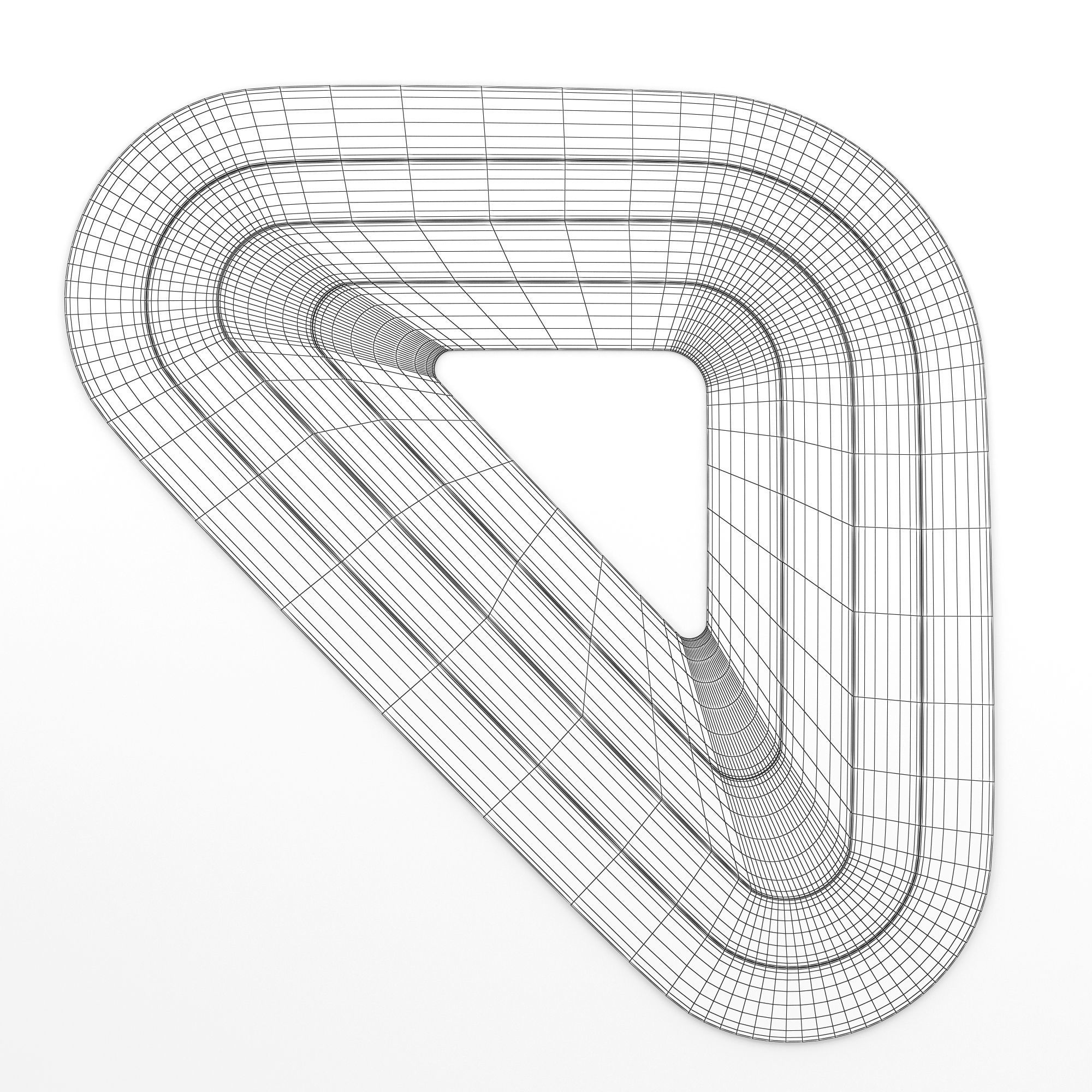 Littice tree 3D model_11