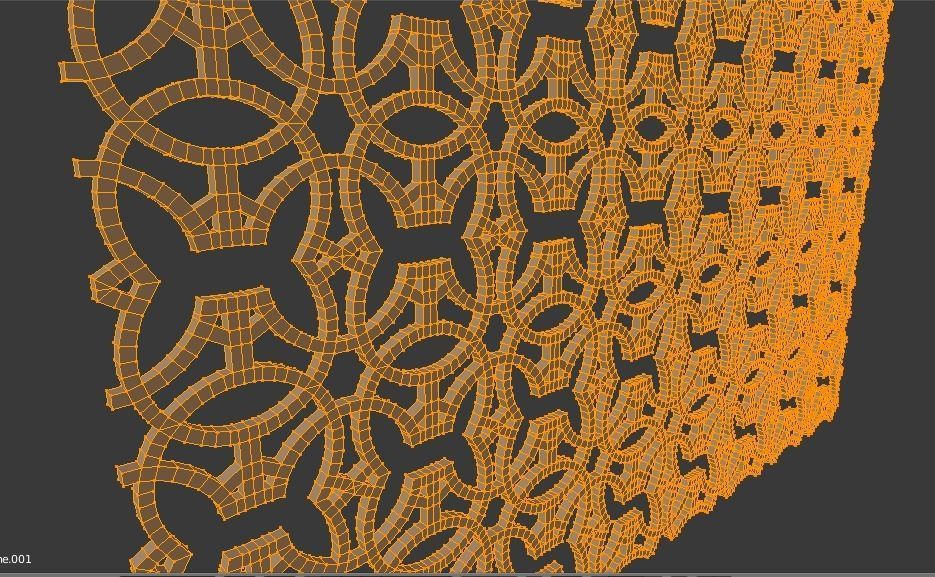 Arabian pattern Ornament 2 3D model_1