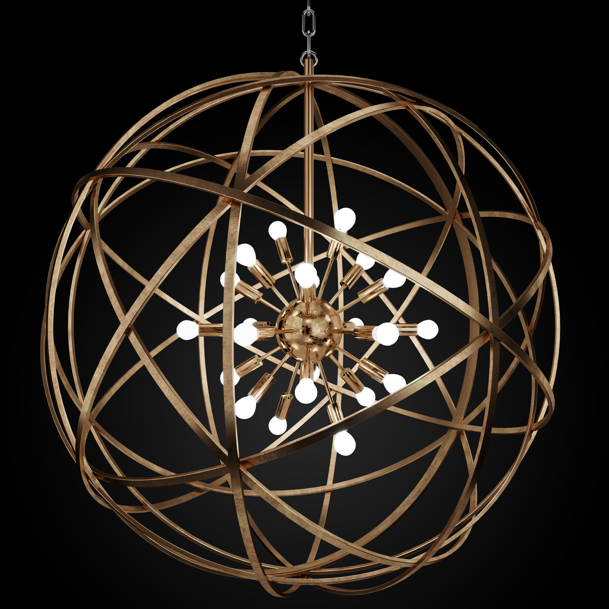 Home Concept Nest-Large-Pendant 2018 3D model_4