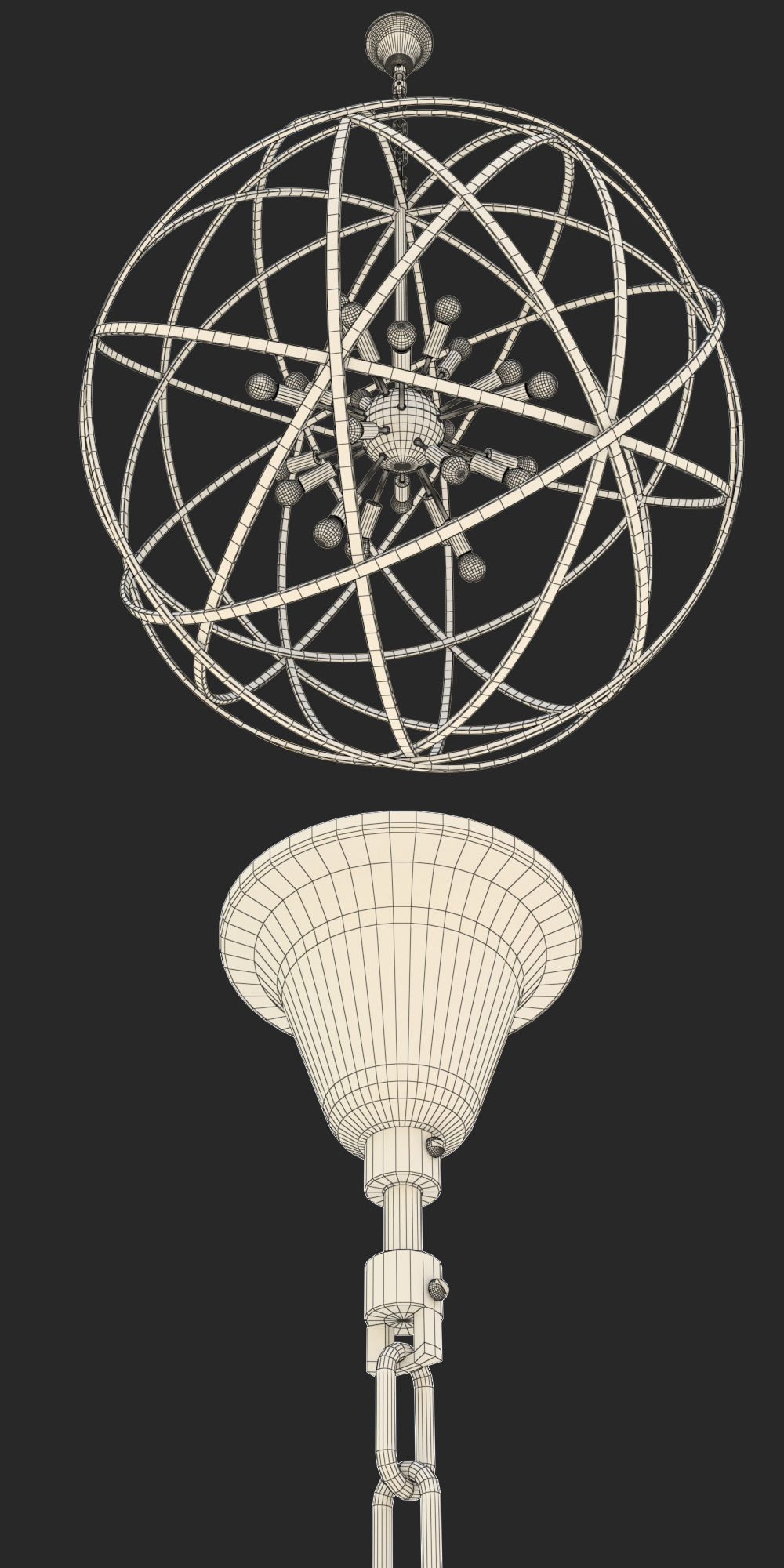 Home Concept Nest-Large-Pendant 2018 3D model_5