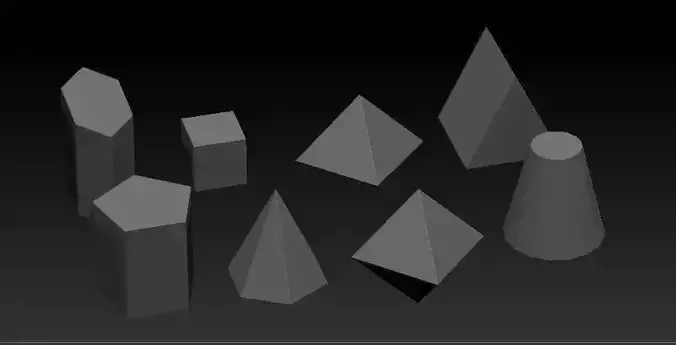 Basic geometrical shape pack