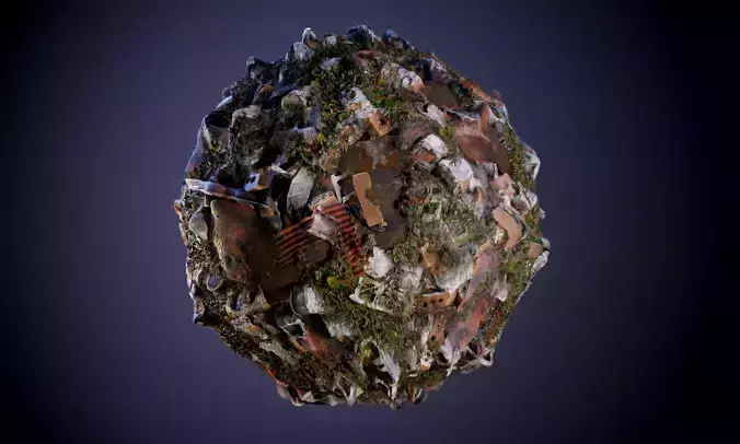 Wasteland Seamless PBR Texture Texture