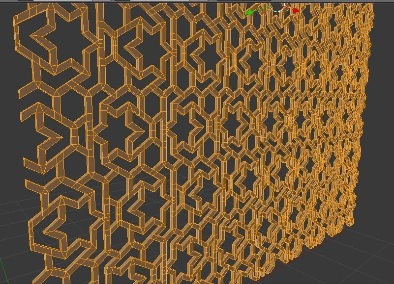 Arabian pattern Ornament 3 3D model_1