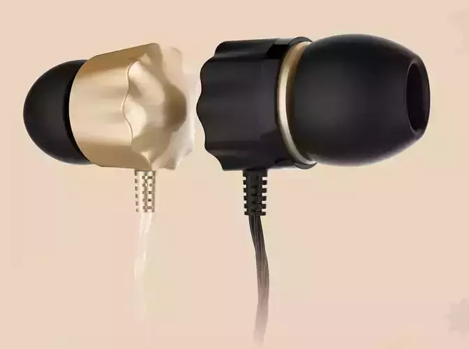 Inovation earphone design 3D Model 3D print model