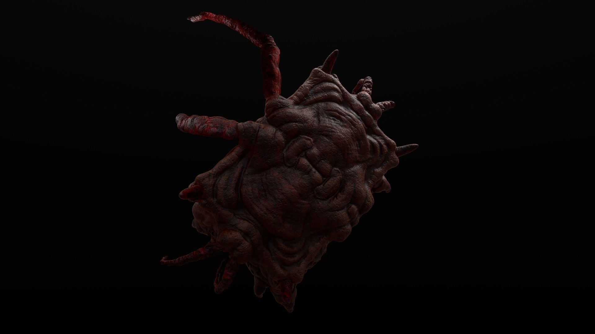 The treasure of the Demon Crab - CraBox Mimic Low-poly 3D model_15