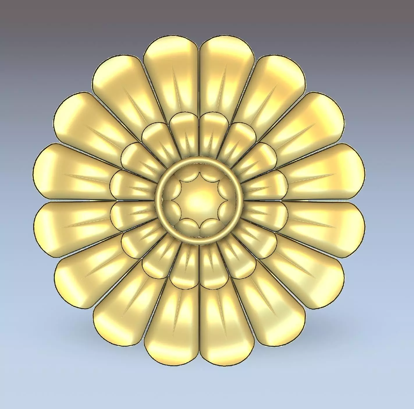 DECORATIVE FLOWER 3D print model