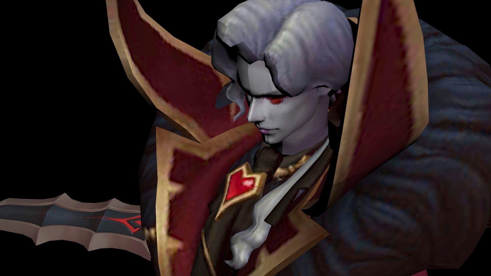 Viscount- Rigged Low-poly 3D model_4