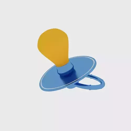 Baby nipple feeder 3D model