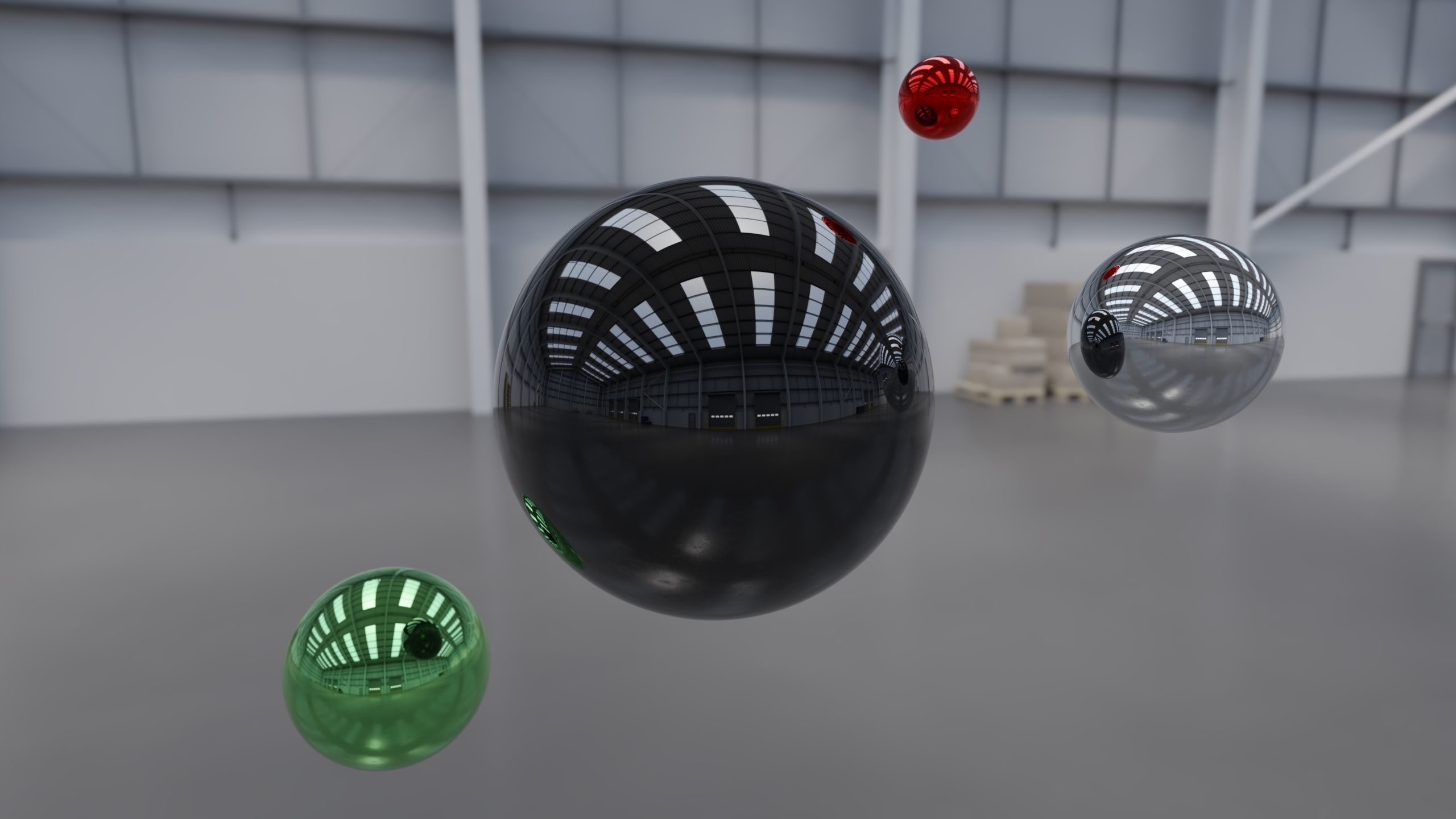 HDRI - Industrial Warehouse Interior 11 Texture_3