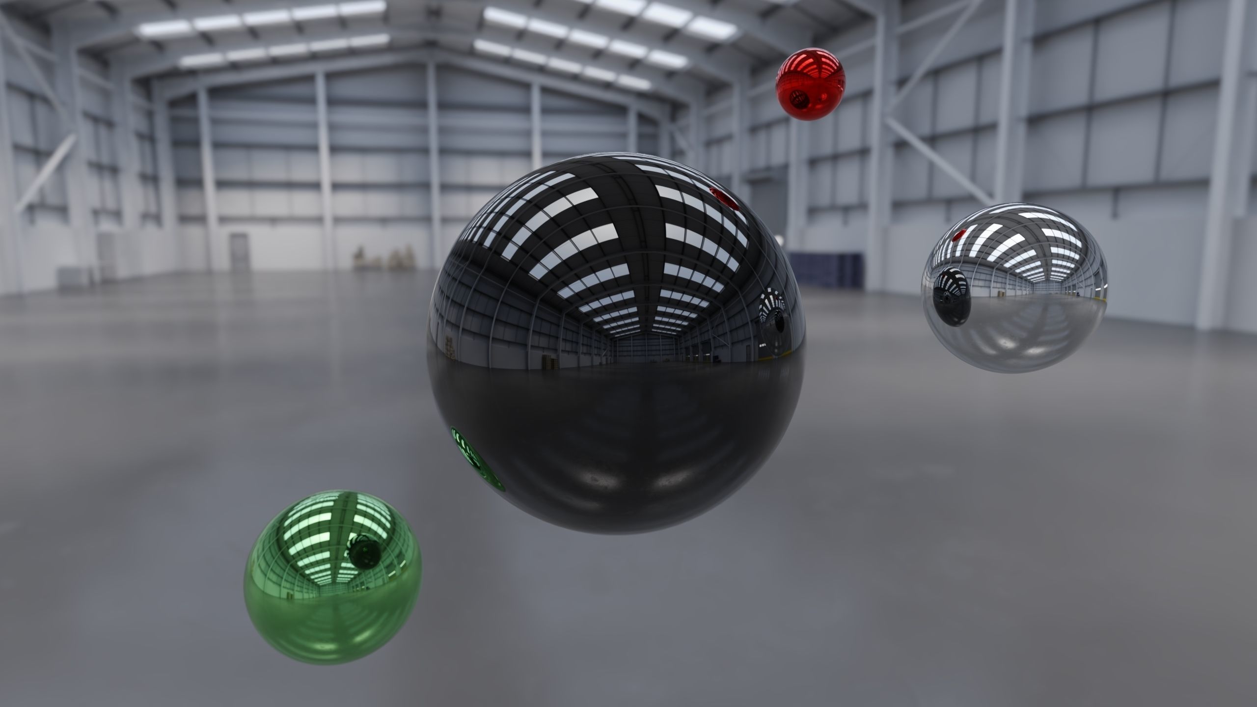 HDRI - Industrial Warehouse Interior 11 Texture_1