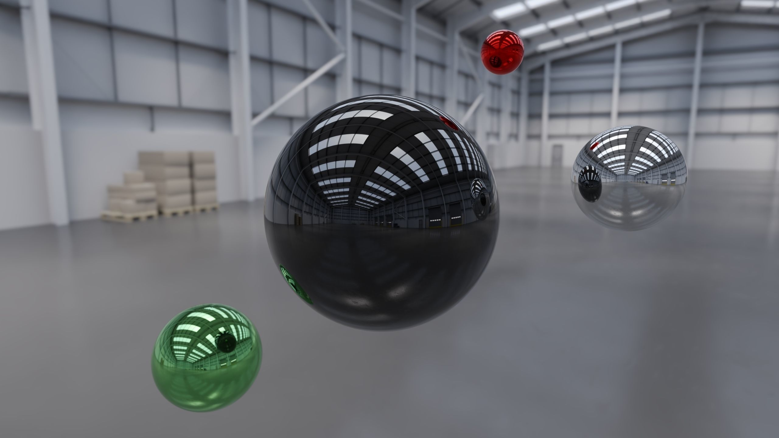 HDRI - Industrial Warehouse Interior 11 Texture_2