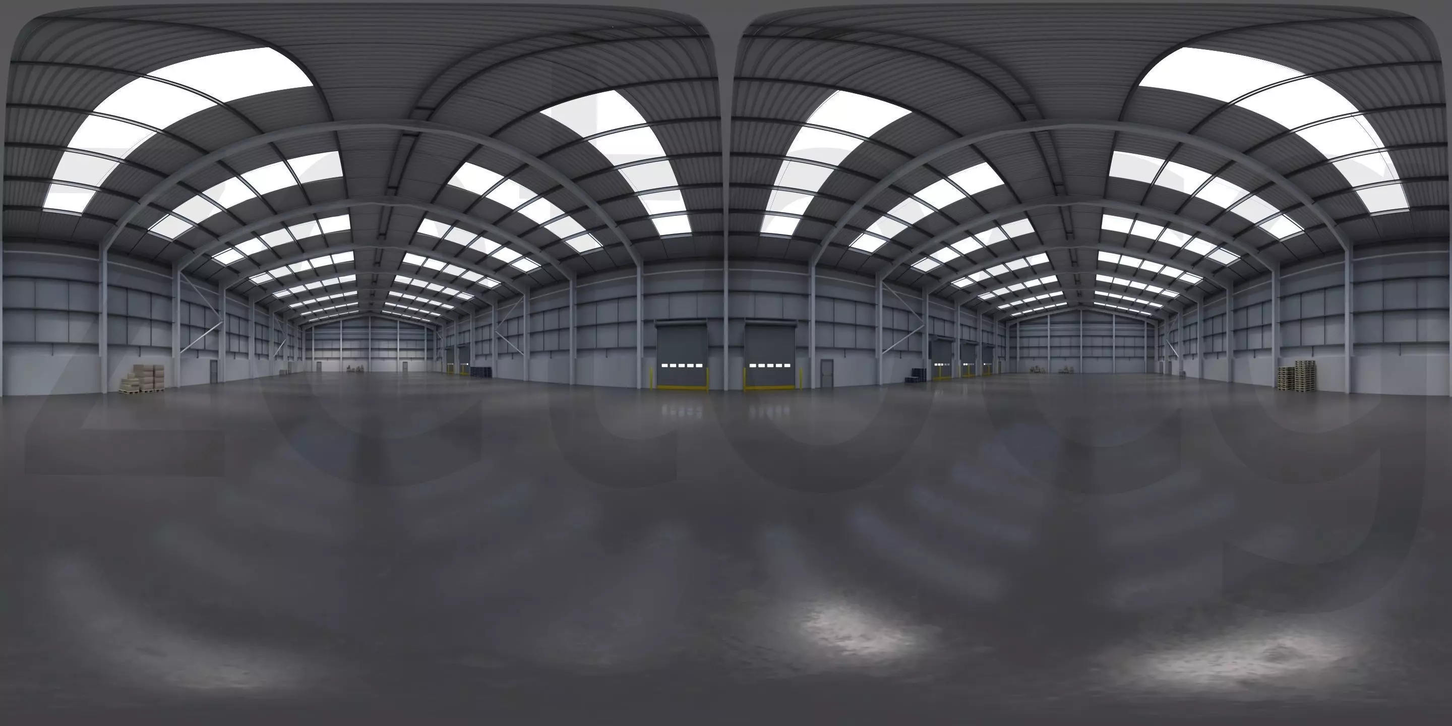 HDRI - Industrial Warehouse Interior 11 Texture_0