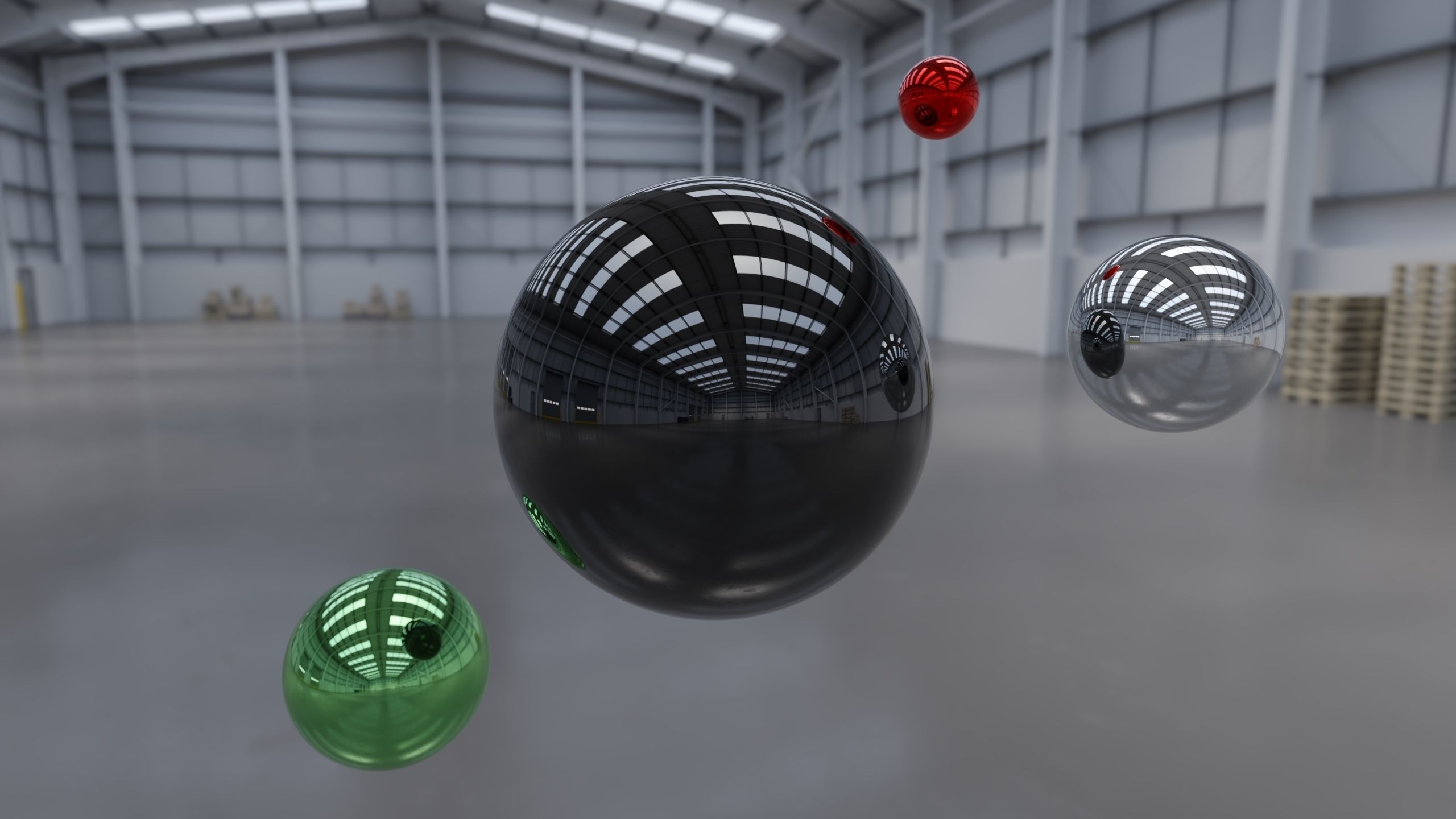 HDRI - Industrial Warehouse Interior 11 Texture_5