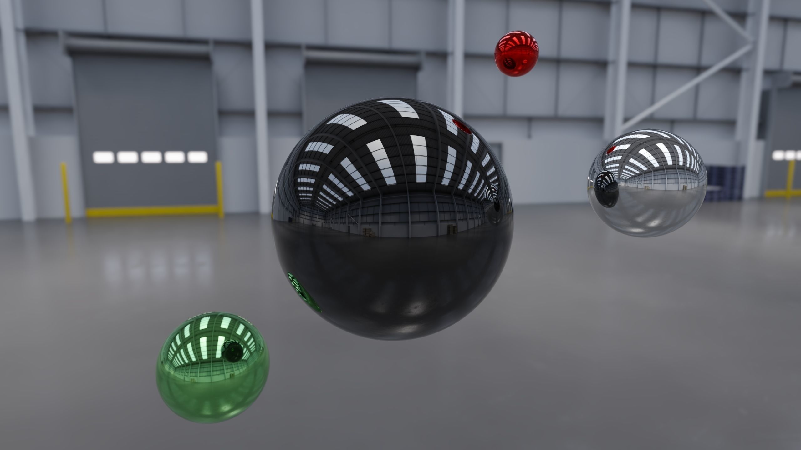 HDRI - Industrial Warehouse Interior 11 Texture_7