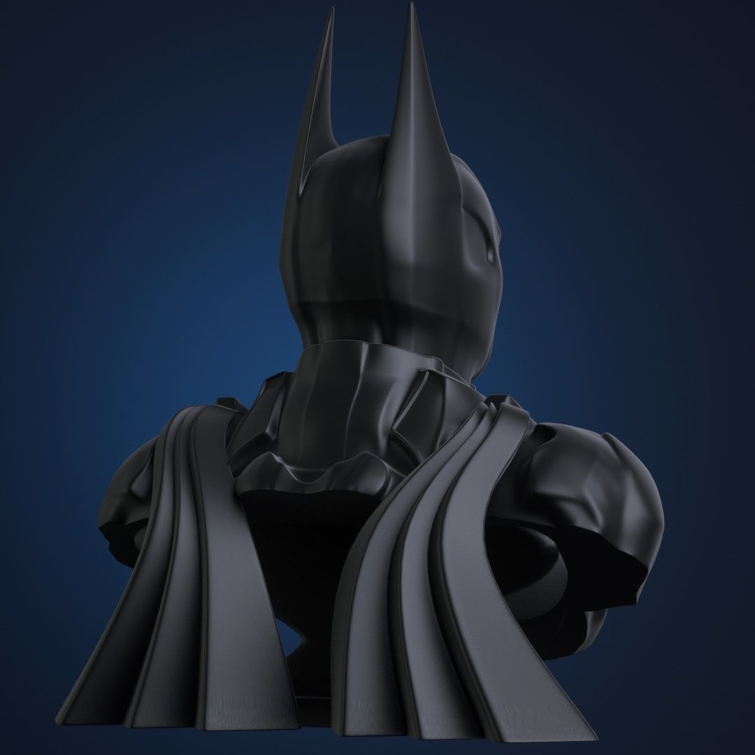 Batman Bust 3D print model_13