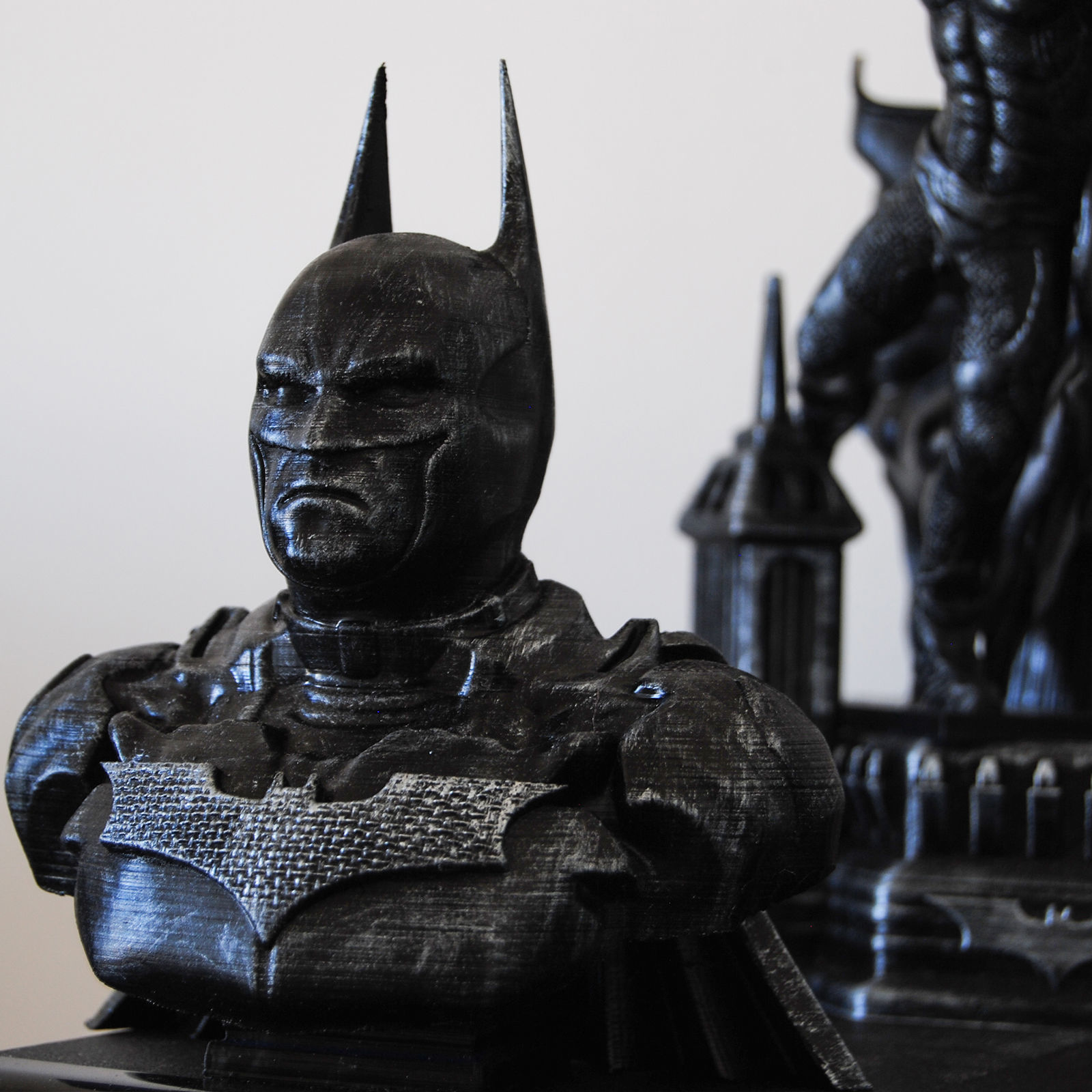 Batman Bust 3D print model_4