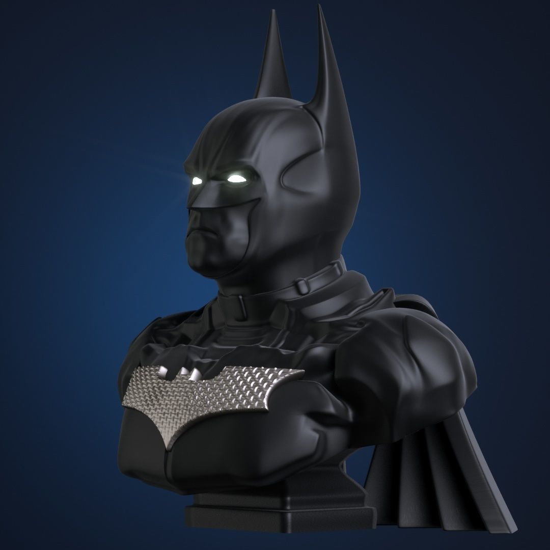 Batman Bust 3D print model_8
