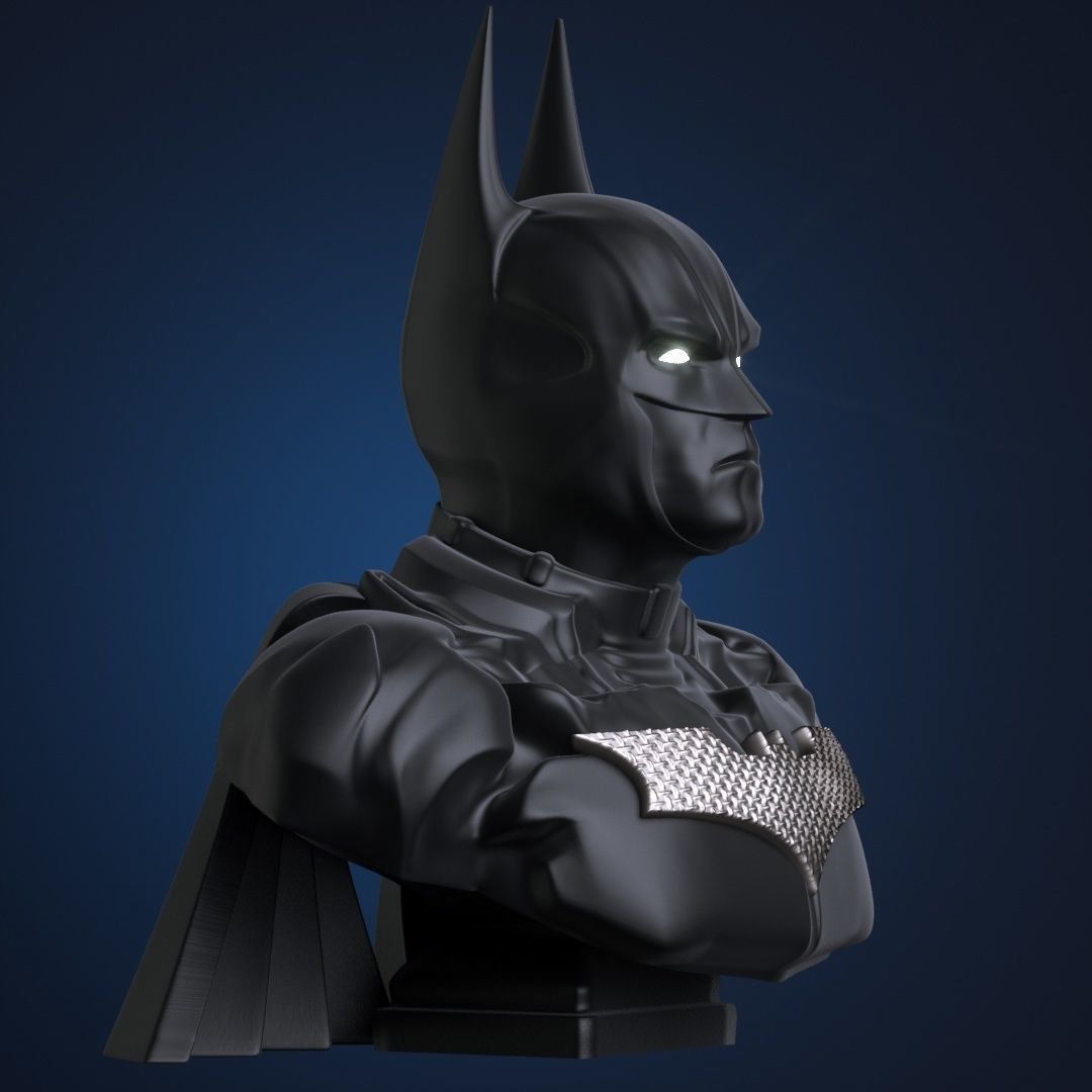 Batman Bust 3D print model_16