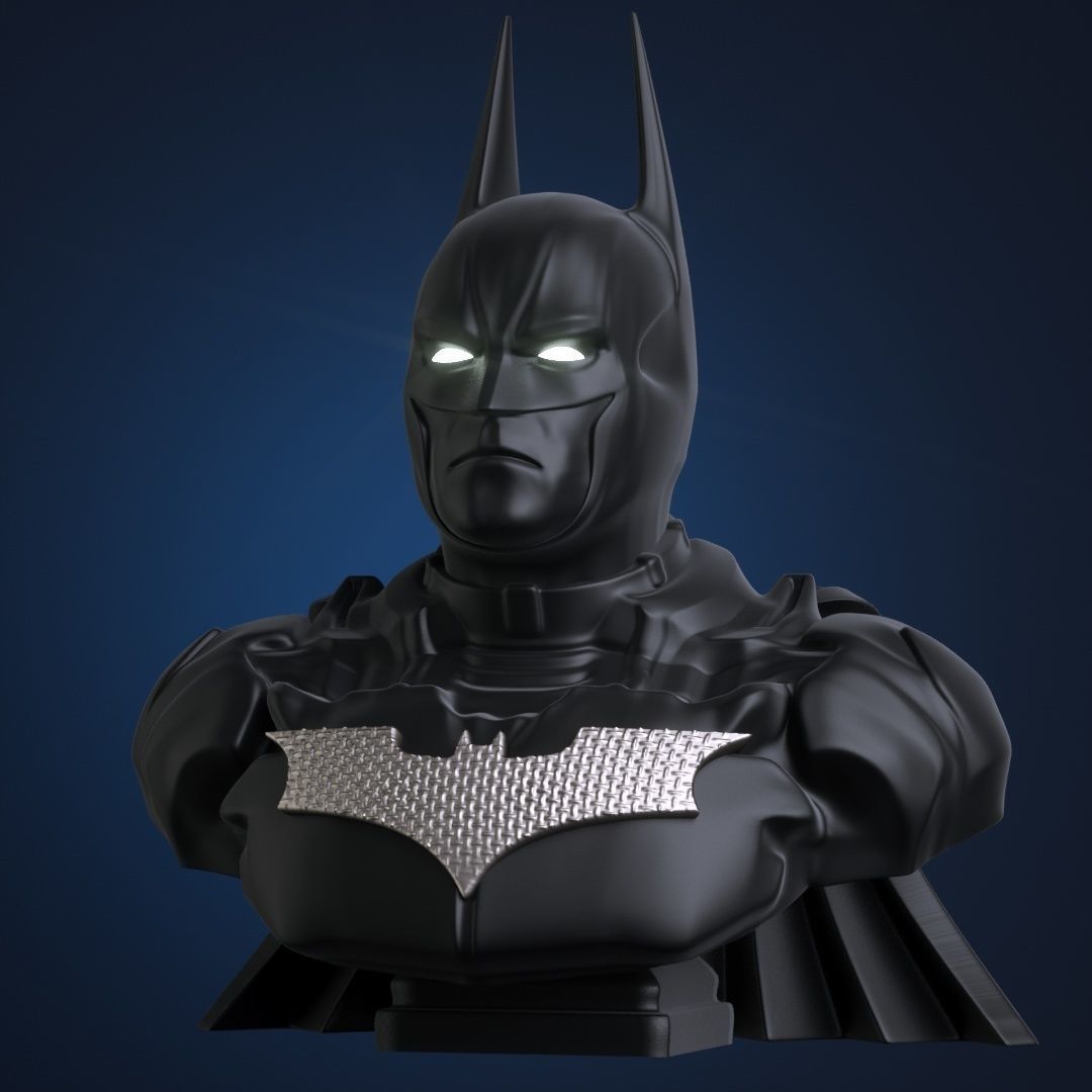 Batman Bust 3D print model_7