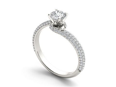 Engagement ring -139 3D print model_5