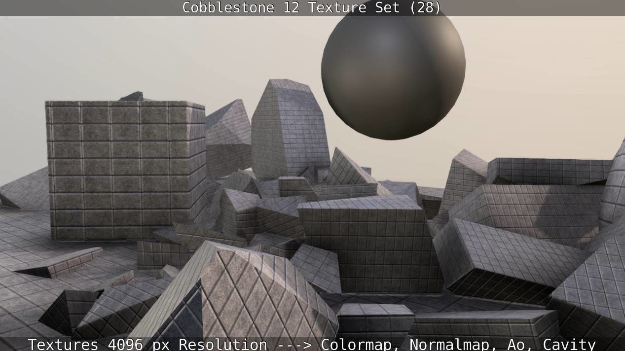 Cobblestone 12 - Texture Set 28 Texture_15