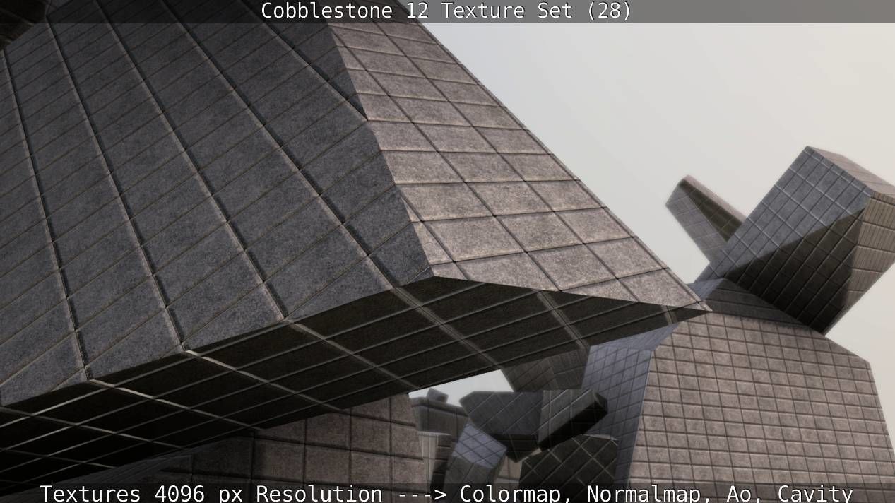 Cobblestone 12 - Texture Set 28 Texture_63