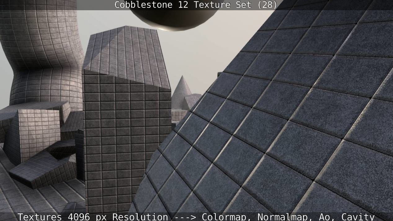 Cobblestone 12 - Texture Set 28 Texture_37