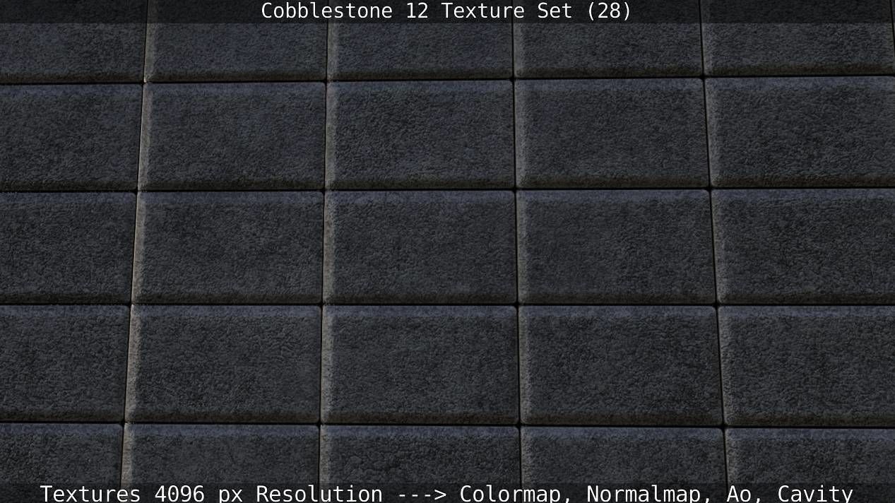 Cobblestone 12 - Texture Set 28 Texture_68