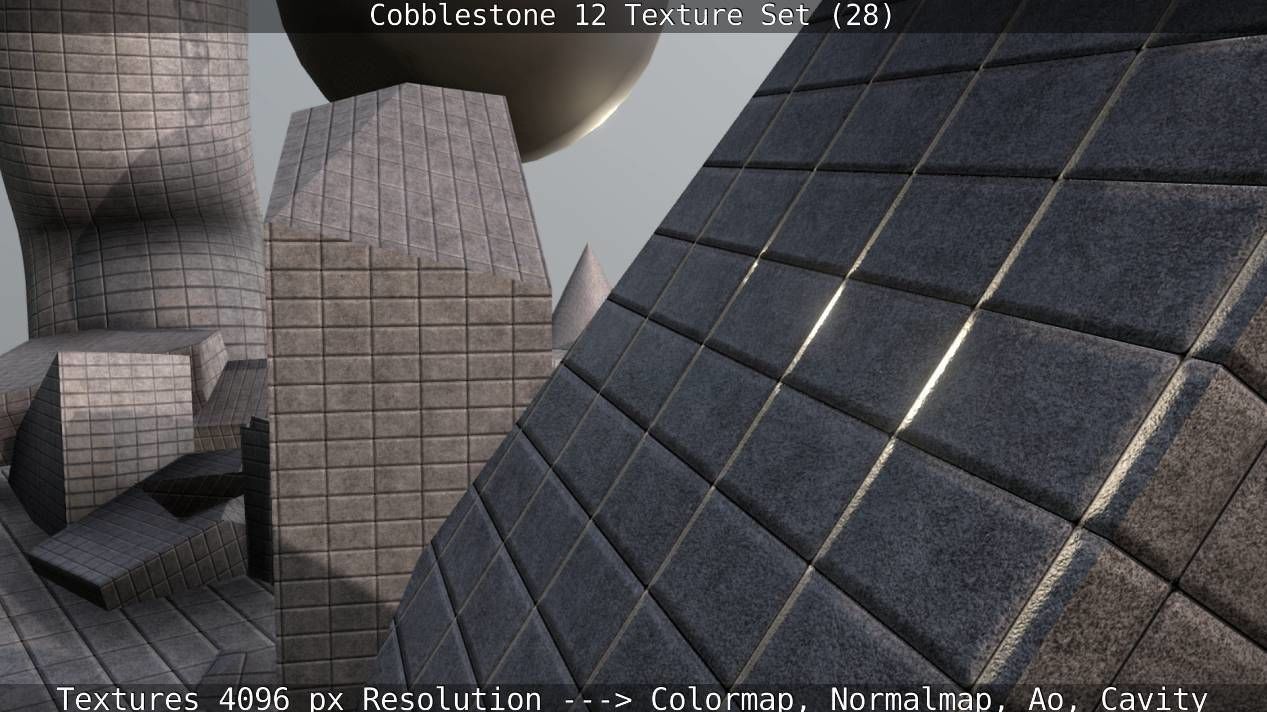 Cobblestone 12 - Texture Set 28 Texture_70