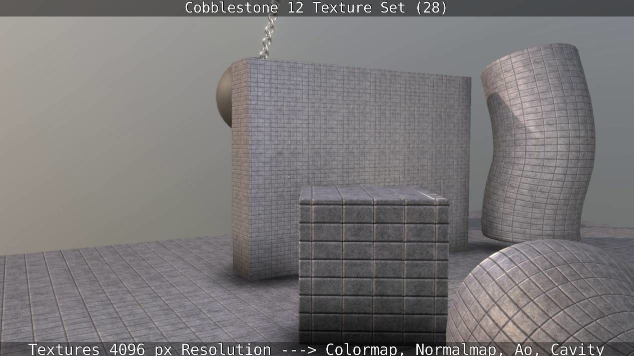 Cobblestone 12 - Texture Set 28 Texture_13