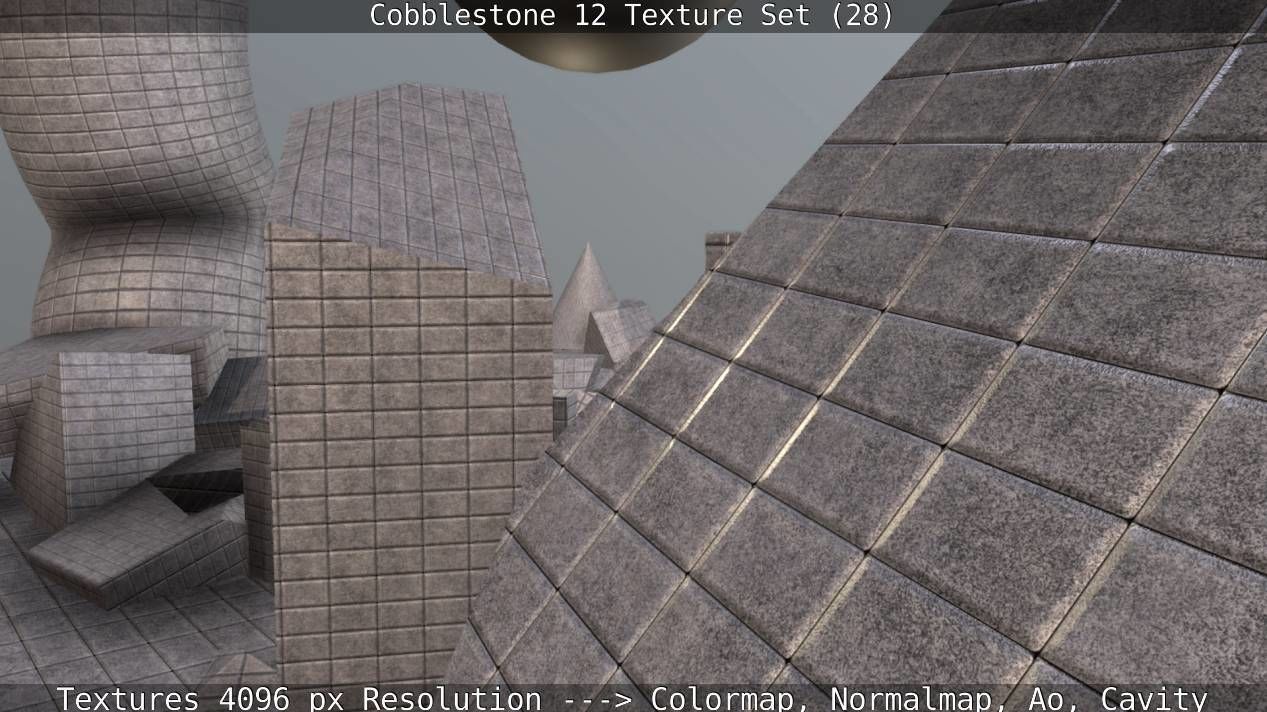 Cobblestone 12 - Texture Set 28 Texture_62