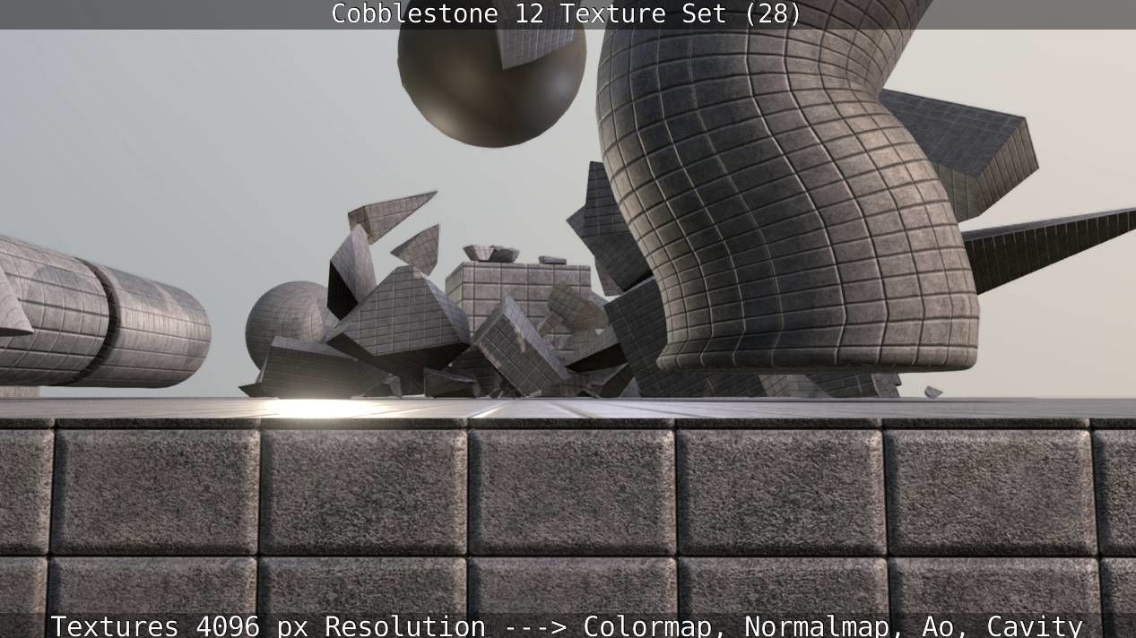 Cobblestone 12 - Texture Set 28 Texture_27