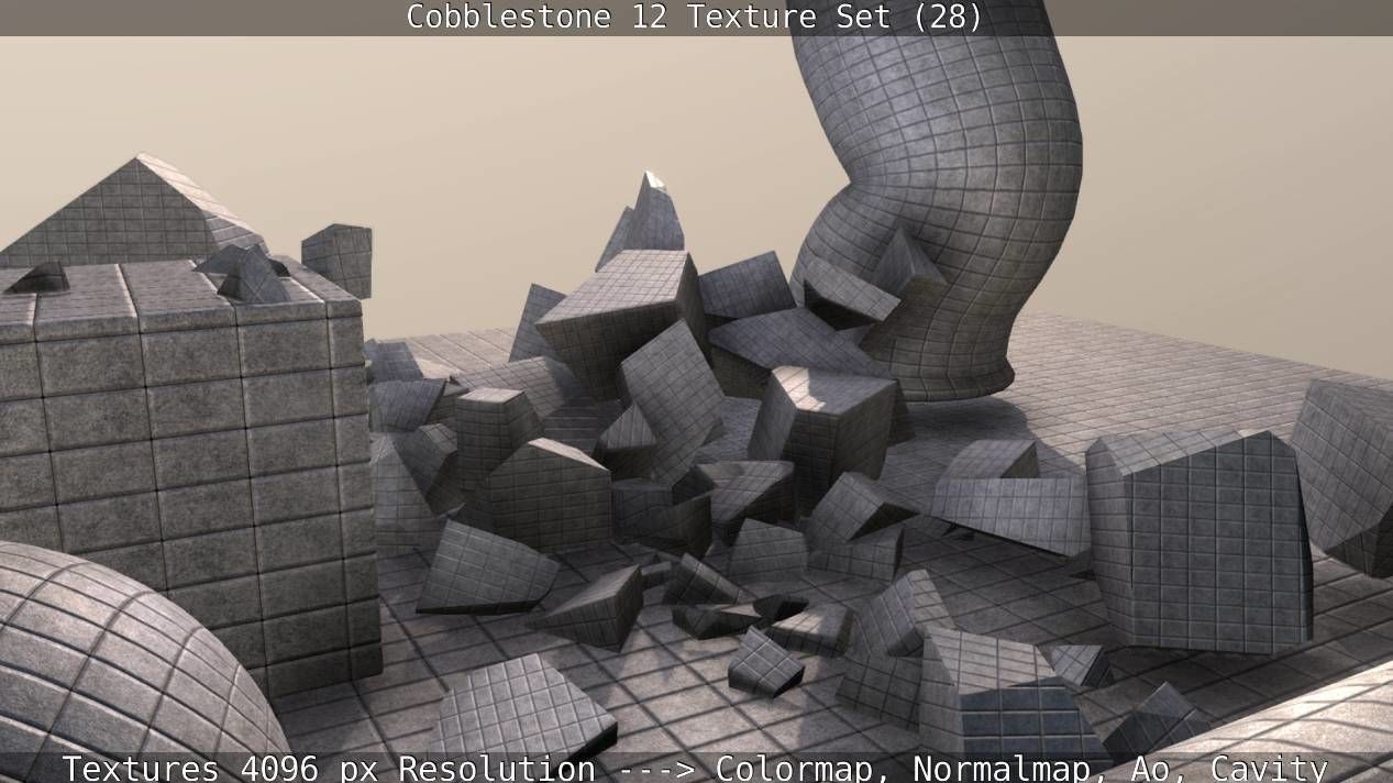 Cobblestone 12 - Texture Set 28 Texture_29